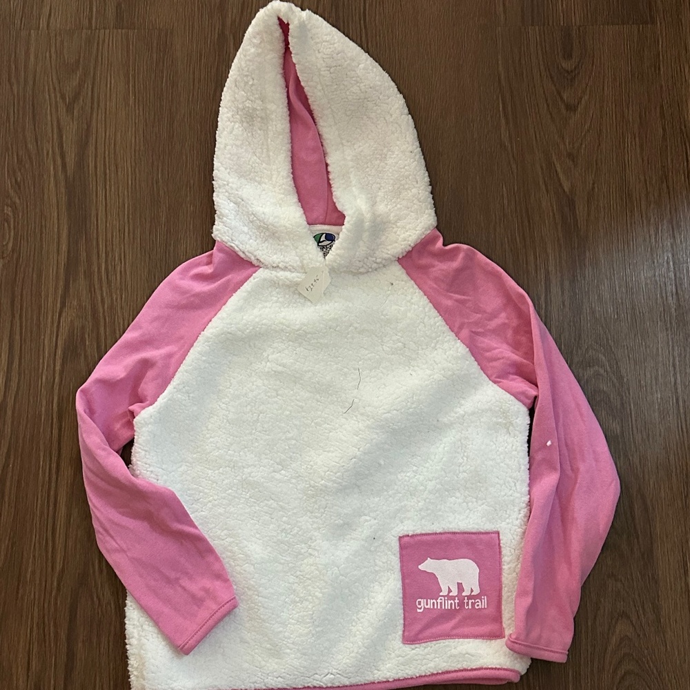 Youth Pink/White sweatshirt